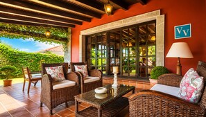 Terrace/patio - Villa in Llanes with garden near the beach - Castañín (Pancar)
