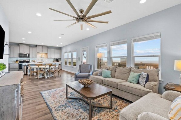 Smart TV, video games, foosball