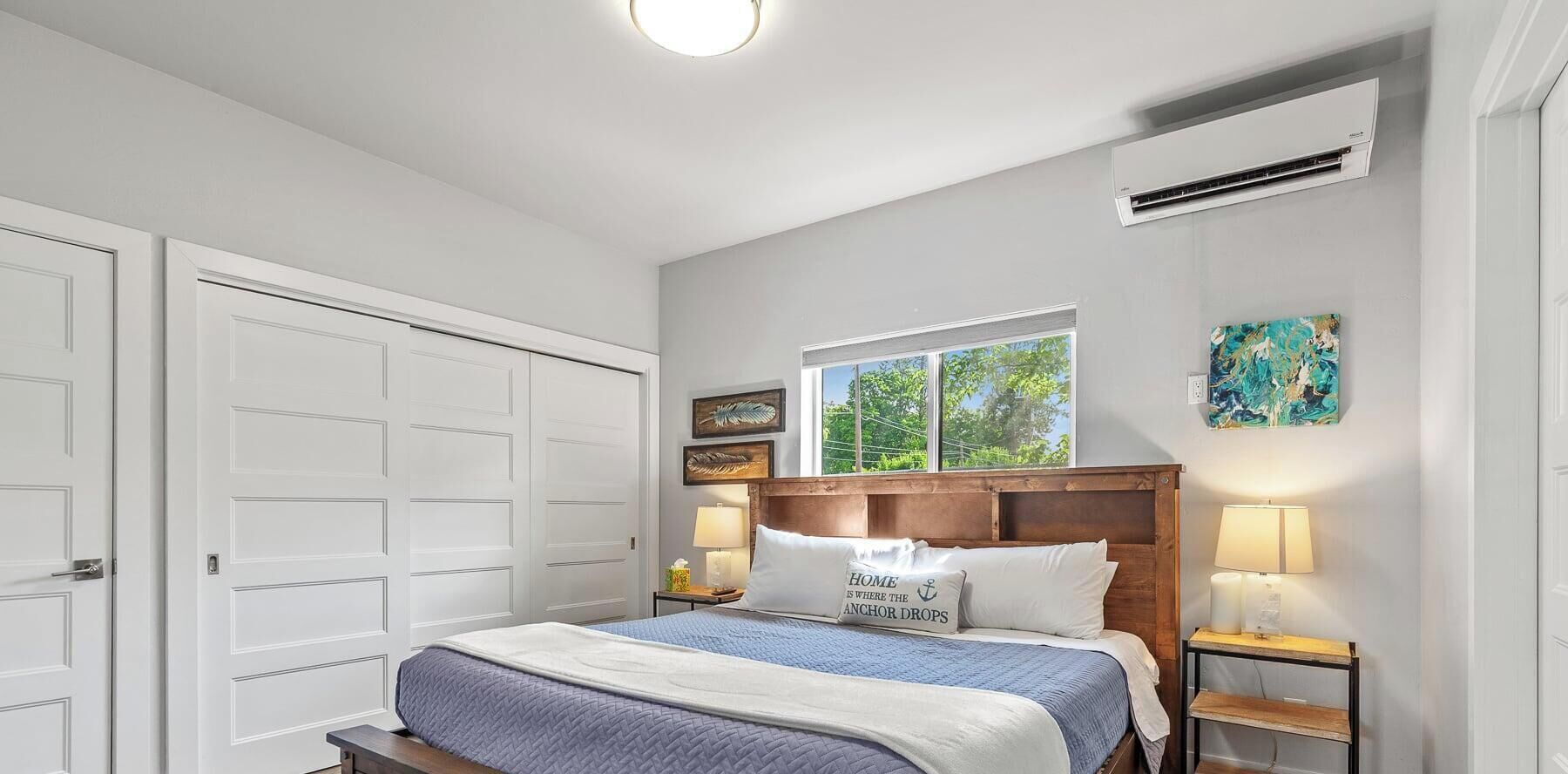 2 bedrooms, iron/ironing board, free WiFi, bed sheets