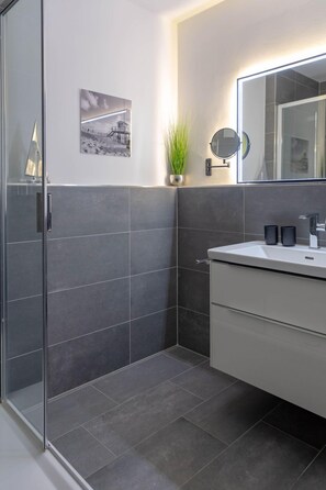 Dusche, Handtücher