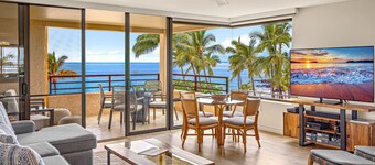 Maui Resort Rentals: Polo Beach Club 608 –  Luxurious 6th-Floor Oceanfront 2BR w/ Stunning Ocean Views!