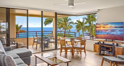 Maui Resort Rentals: Polo Beach Club 608 – Luxurious 6th-Floor Oceanfront 2BR w/ Stunning Ocean Views!