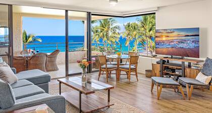 Maui Resort Rentals: Polo Beach Club 608 â Luxurious 6th-Floor Oceanfront 2BR w/ Stunning Ocean Views!