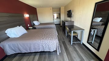 Desk, laptop workspace, free WiFi