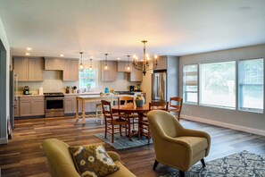 32-inch flat-screen TV with cable channels - We Connect Co-Living (St. Louis Park)