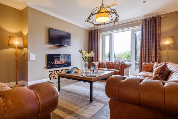 TV, fireplace - Oakland West - Windermere, Sleeps 14 (Windermere)