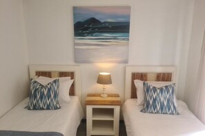 2 bedrooms, iron/ironing board, travel crib, WiFi