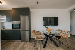 Apartment (Comfort Two Bedroom Apartment (Marin ) | Living room | 32-inch flat-screen TV with cable channels - Spacious Luxury Trogir Apartments (Trogir)