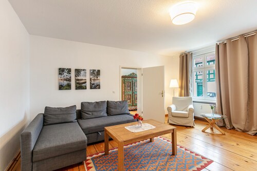 Ferienwohnung 'Traumhafte Fewo Im Herzen Templins' mit Gemeinschaftsterrasse und Wi-Fi