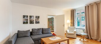 Apartment 'Traumhafte Fewo Im Herzen Templins' with Shared Terrace, Shared Garden and Wi-Fi