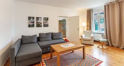 Ferienwohnung 'Traumhafte Fewo Im Herzen Templins' mit Gemeinschaftsterrasse und Wi-Fi