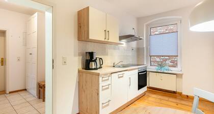 Ferienwohnung 'Traumhafte Fewo Im Herzen Templins' mit Gemeinschaftsterrasse und Wi-Fi