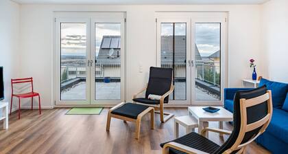 Apartment 'Ferienwohnung Vogesenpanorama 1' with Mountain View, Private Terrace and Wi-Fi