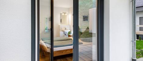 1 makuuhuone, silitysrauta/-lauta, ilmainen Wi-Fi, vuodevaatteet