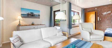 TV, DVD player, stereo