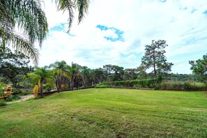 Deluxe Townhome, Patio, Garden View | Terrace/patio - Spacious Villa with Pool, Soccer and Cricket Field (Zapopan)