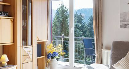 Apartment 'Tannenblick 7-4' with Mountain View, Shared Garden and Wi-Fi