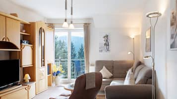 Tv, dvd-spelare och en stereo