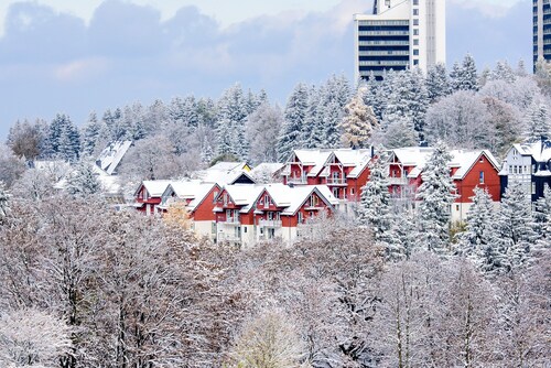 Ferienwohnung Tannenblick 3-2" mit Gemeinschaftsgarten, Balkon und Wi-Fi