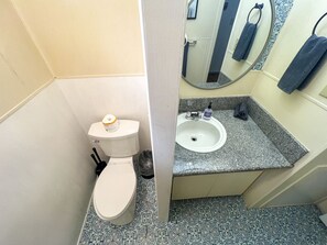 Shower, hair dryer, towels - The Dog House - Hot Tub - Sleeps up to 6 (Oakhurst)