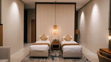 Double or Twin Room, Beach View | Individually decorated, individually furnished, desk, laptop workspace