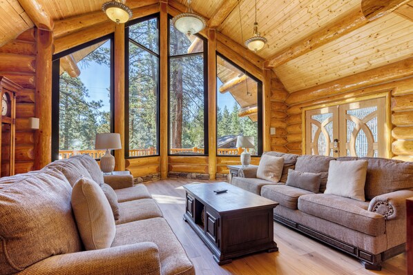 TV connectée, cheminée, baby-foot, table de tennis de table