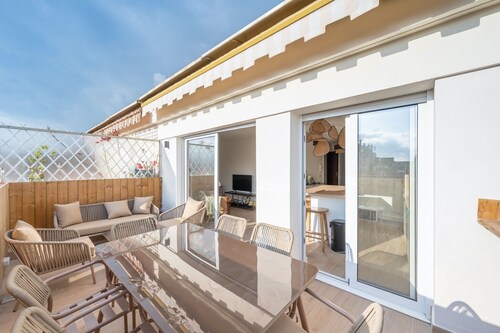 Bel appartement avec terrasse - Carré d'Or Cannes