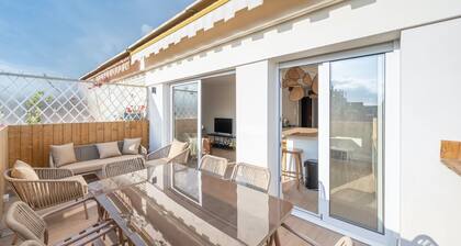 Bel appartement avec terrasse - Carré d'Or Cannes