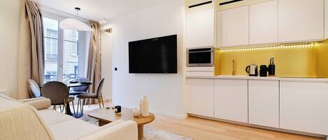 TV connectée, espaces bureaux