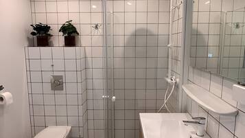 Towels, soap, toilet paper