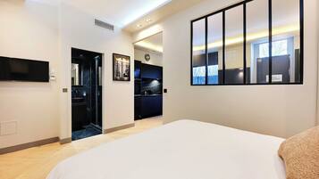 1 chambre, bureau, fer et planche Ă repasser, Wi-Fi gratuit