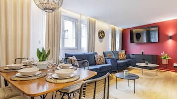 Smart-tv en een kantoor