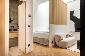 1 sovrum, skrivbord, strykjärn/strykbräda och gratis wi-fi