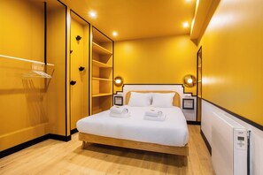 1 sovrum, skrivbord, gratis wi-fi och sängkläder