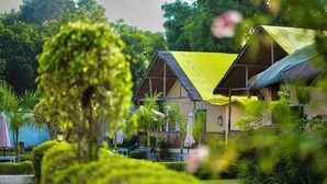 独特村舍, 花园景观 | 1 多间卧室、高档床上用品、羽绒被、客房内保险箱