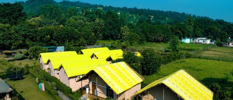 Façade de l’hébergement