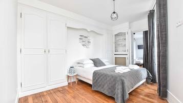 2 soveværelser, strygejern/strygebræt, Wi-Fi, sengetøj