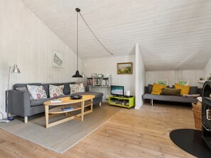 Tv och eldstad