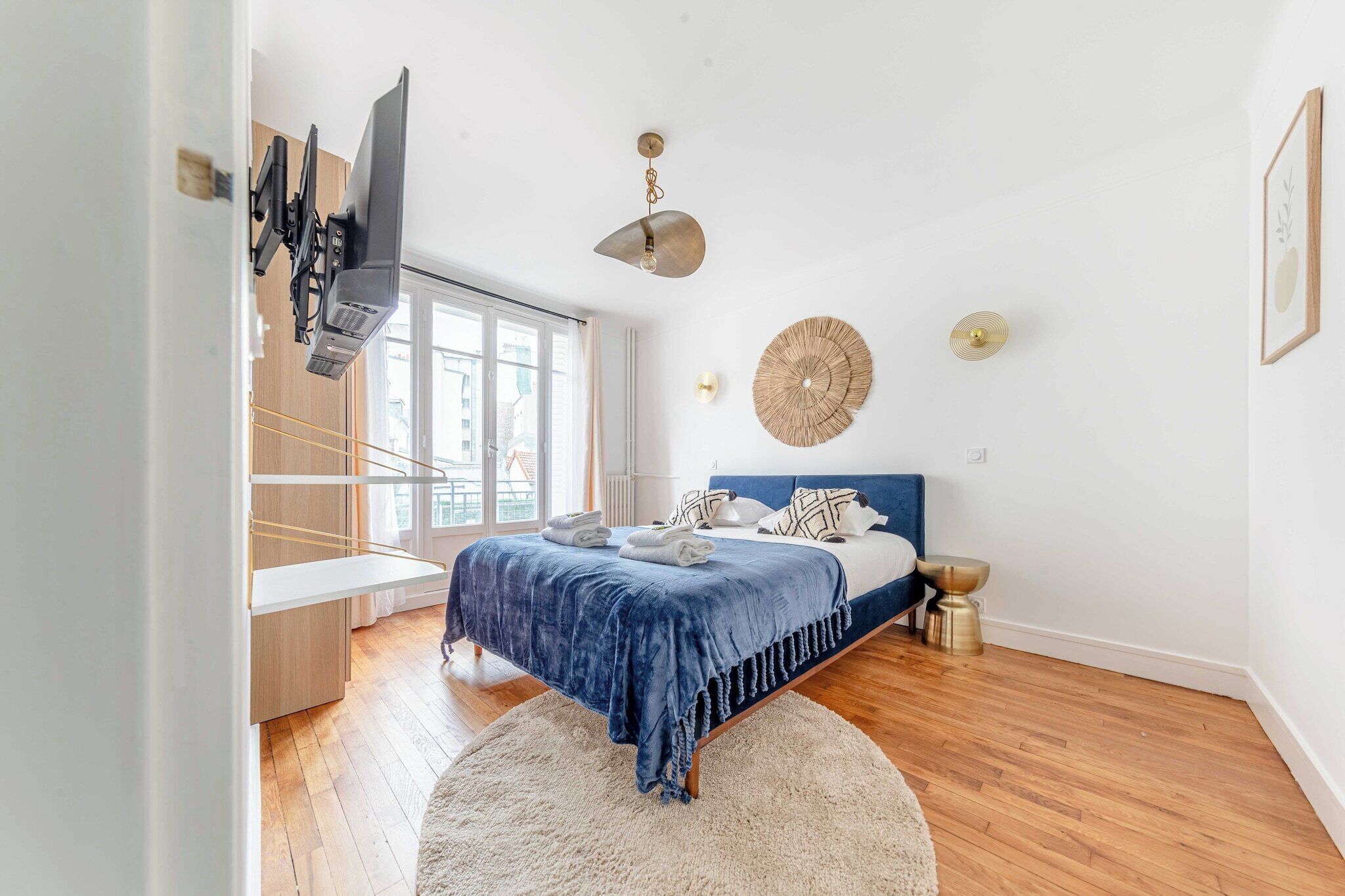 1 Schlafzimmer, Schreibtisch, Bügeleisen/Bügelbrett, kostenloses WLAN