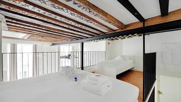 Desk, iron/ironing board, free WiFi, bed sheets