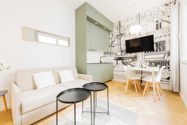 TV connectée, espaces bureaux