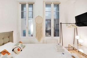 Desk, iron/ironing board, free WiFi, bed sheets