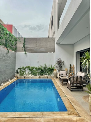 Outdoor pool - Romantic villa with pool, 2 minutes from the forest! (Fès)