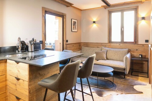 Appartement avec terrasse et parking coeur de Megève