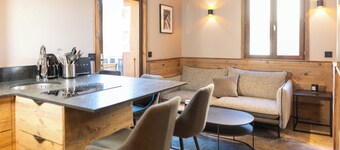 Apartment with terrace and parking heart of Megève