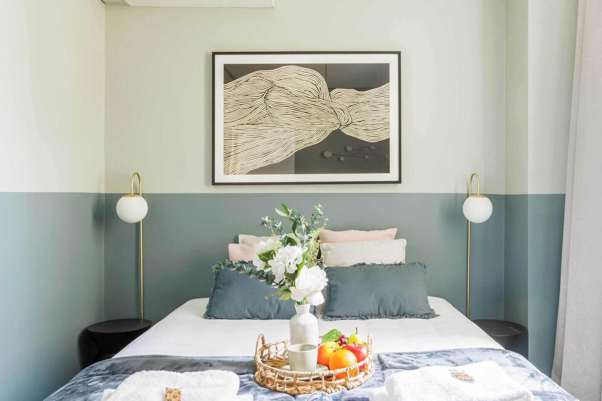 2 bedrooms, desk, iron/ironing board, free WiFi