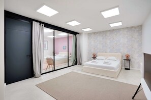 2 chambres, bureau, fer et planche à repasser, Wi-Fi gratuit