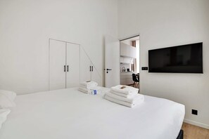 2 Schlafzimmer, Schreibtisch, Bügeleisen/Bügelbrett, kostenloses WLAN