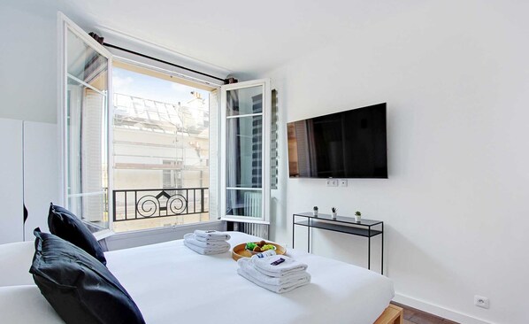 1 Schlafzimmer, Schreibtisch, Bügeleisen/Bügelbrett, kostenloses WLAN