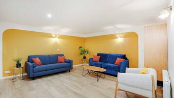 Smart-tv en een kantoor